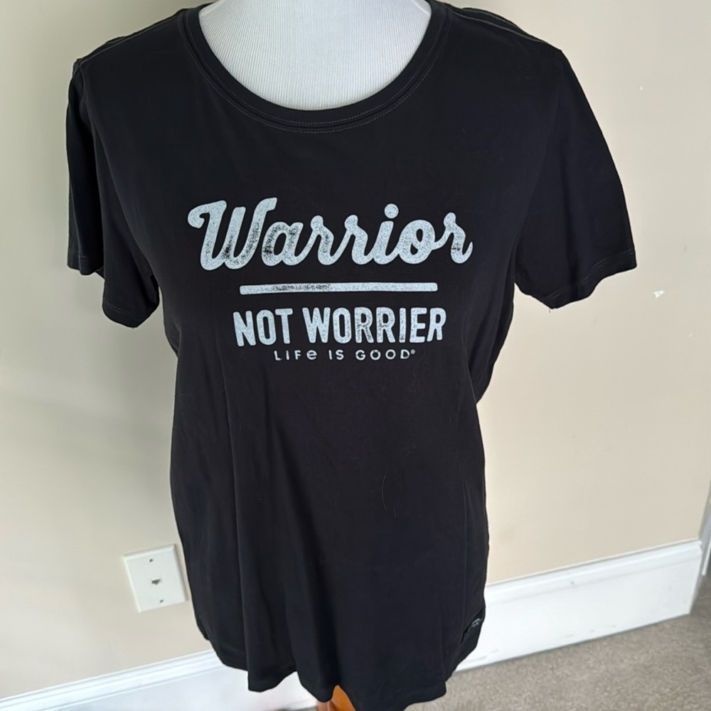 Life is Good tee.  Women’s size medium